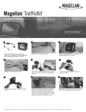 Magellan RoadMate 3000T Traffic Kit Installation Instructions - French