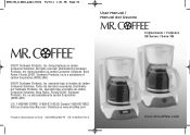 Mr. Coffee VBX20 User Manual