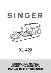 Singer XL-420 FUTURA Instruction Manual