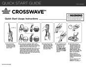 Bissell CrossWave All-in-One Multi-Surface Cleaner 1785 Quick Start Guide