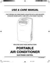 Frigidaire FAP094P1Z Use and Care Manual