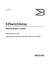 HP StorageWorks 1606 EZSwitchSetup Administrator's Guide v6.3.0 (53-1001344-01, July 2009)
