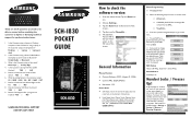 Samsung SCH i830 User Manual (ENGLISH)