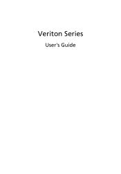 Acer Veriton M420 User Guide