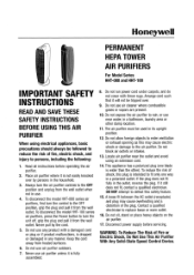 Honeywell HHT-100 Safety Guide