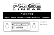 Jensen PCR2500CS Owners Manual