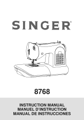 Singer 8768 HERITAGE Instruction Manual