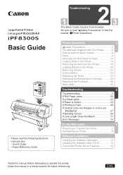 Canon imagePROGRAF iPF8300S iPF8300S Basic Guide No.2