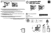 HP LaserJet Pro MFP M25-M27 Setup Poster