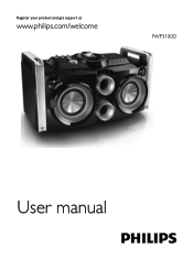Philips FWP3100D User manual