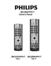 Philips SRC3036WM User manual