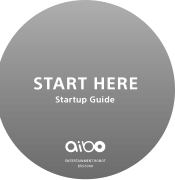 Sony ERS-1000 Startup Guide