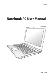 Asus U81A User Manual