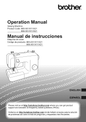 Brother International SB170 Operation Manual