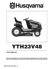 Husqvarna YTH23V48 Parts Manual