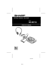 Sharp MS702 Operation Manual