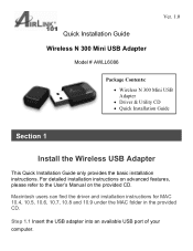 Airlink AWLL6086 Quick Installation Guide