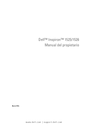 Dell 1526 Owners Manual - Spanish