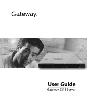 Gateway 9315 Gateway 9315 Server User Guide