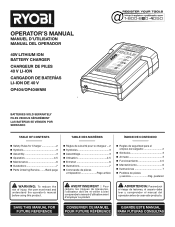 Ryobi RY401110-Y Operation Manual 1