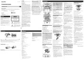 Sony ZS-BT1 Operating Instructions