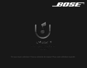 Bose 321 GSX Series III uMusic®+ guide
