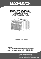 Magnavox MG-15ESN Owners Manual