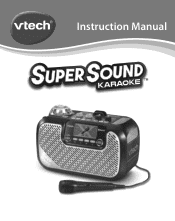 Vtech SuperSound Karaoke User Manual