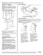 Whirlpool UXT5530AAB Dimension Guide