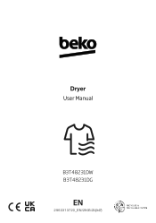 Beko B3T48231D Owners Manual