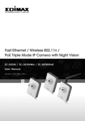 Edimax IC-3030iPoE Manual