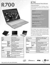 LG R700-X.AP02A9 Brochure