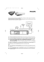 Philips DVP620VR Quick start guide