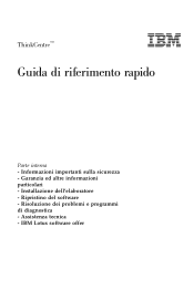 Lenovo ThinkCentre A51 (Italian) Quick reference guide