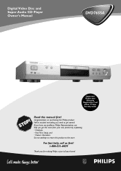 Philips DVD765SA User manual