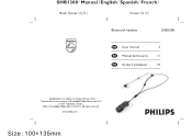 Philips SHB1300 User manual