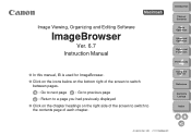 Canon EOS Rebel T3i ImageBrowser 6.7 for Macintosh Instruction Manual  (EOS REBEL T3i / EOS 600D)