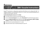Intermec SR61 SR61 EasySet Instructions