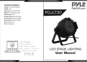 Pyle PDJLT30 Instruction Manual