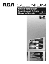 RCA HD61LPW165 User Guide & Warranty (Spanish)
