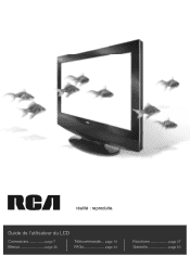 RCA l46wd250 User Guide & Warranty (French)