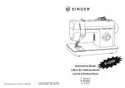 Singer SINGER I Professional Instruction Manual