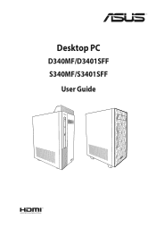 Asus ASUSPRO S3401SFF Users Manual