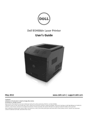 Dell B5460DN Mono Laser User's Guide