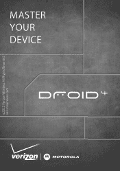 Motorola DROID 4 DROID 4 Getting Started Guide