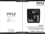 Pyle PMX44T Instruction Manual