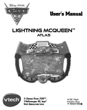 Vtech Lightning McQueen Atlas User Manual