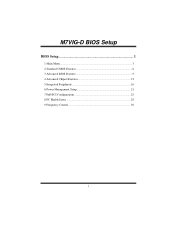 Biostar M7VIG D M7VIG-D BIOS setup guide