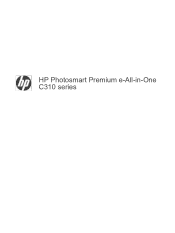 HP Photosmart Premium e- Printer - C310 User Guide