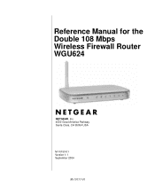 Netgear WGU624 WGU624 Reference Manual